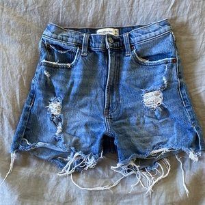 Abercrombie High Rise 4” Shorts
